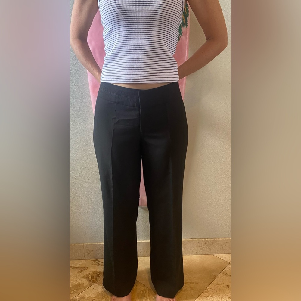 Banana Republic straight leg trouser slacks.